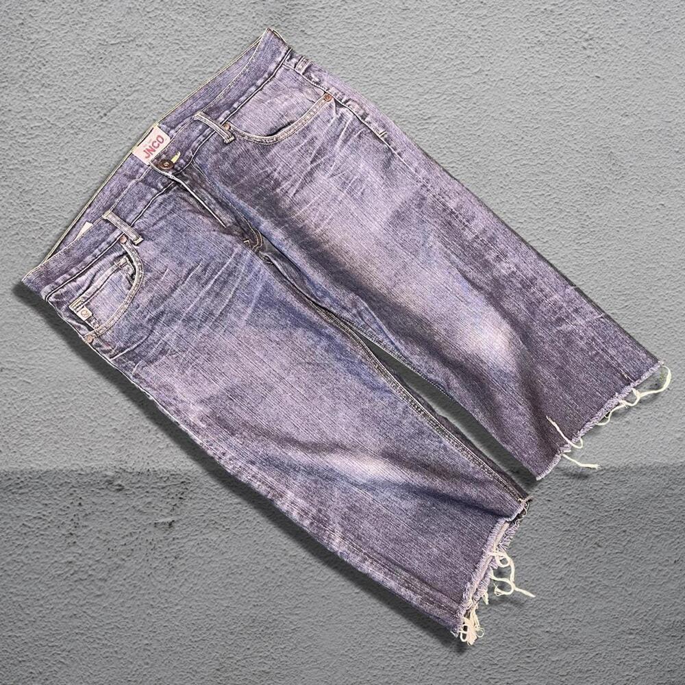 Jnco Slim Straight 101 Capri Jeans Size Men's 38.